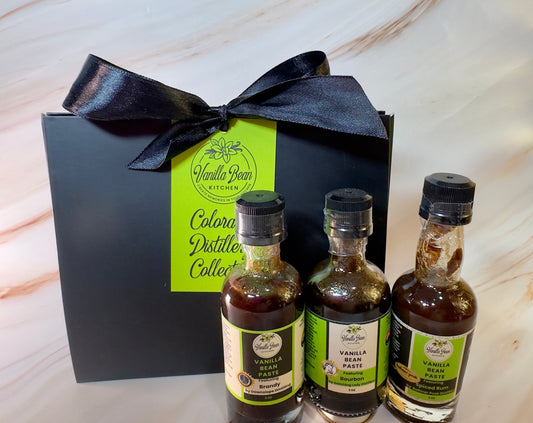 Colorado Distillery Collection- Whole Bean Vanilla Paste Trio