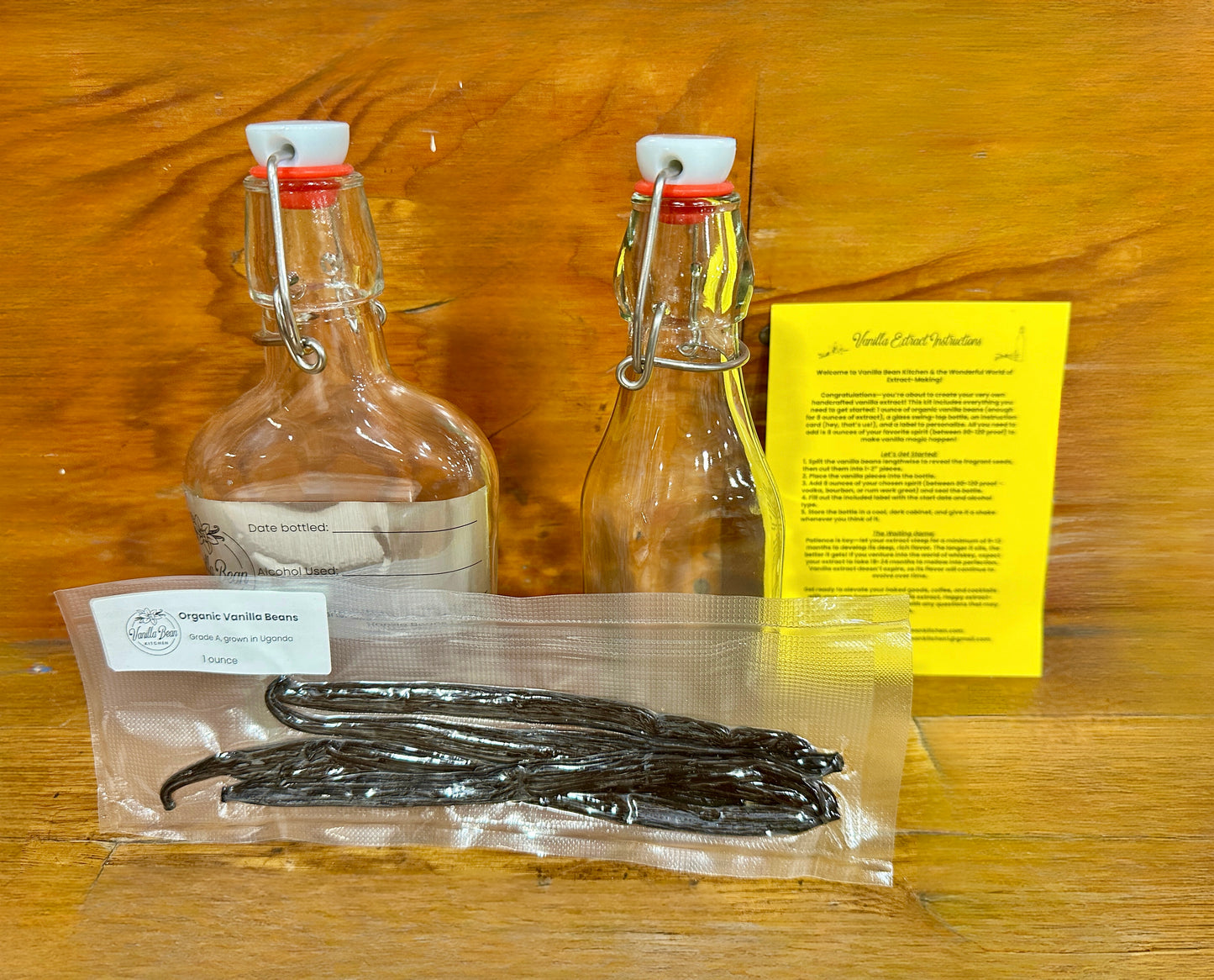 Make Your Own Vanilla Extract Kit