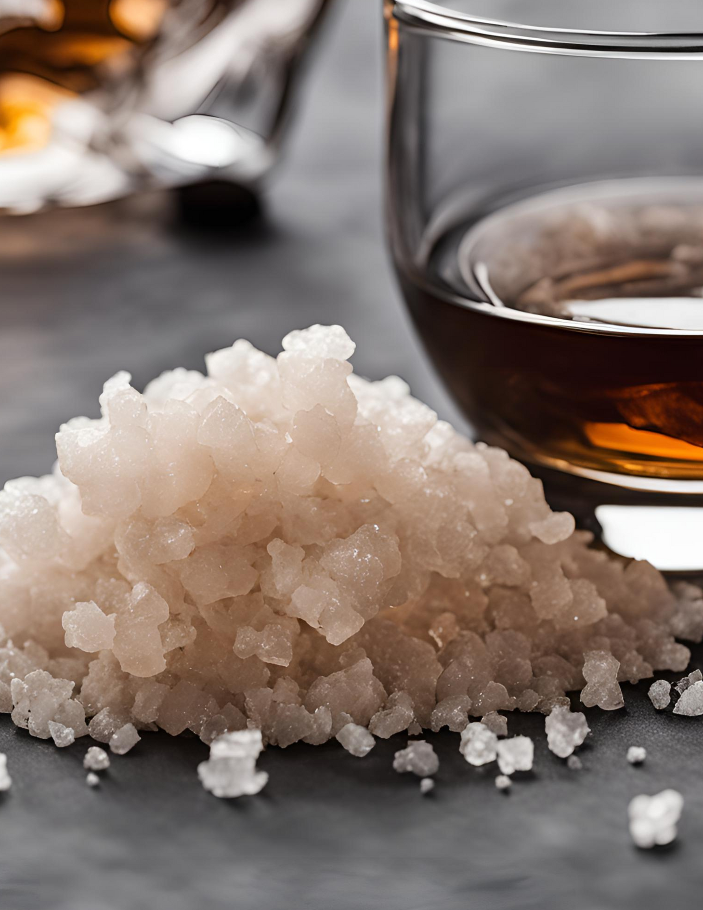 Cherrywood Bourbon Smoked Sea Salt – Handcrafted Flavor with a Whiskey Twist